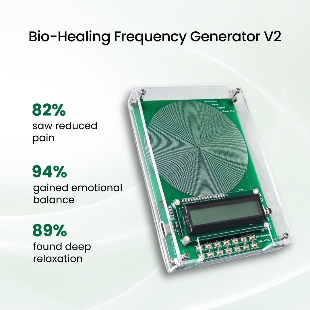 Evorina vibrational frequency device for wellness and healing